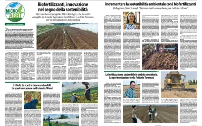 Biofertilizzanti, innovazione nel segno della sostenibilità. Speciale MicroForAgri su Dimensione Agricoltura di gennaio 2025, i risultati del progetto